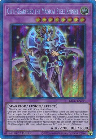 Gilti-Gearfried the Magical Steel Knight (Collector's Rare) [KICO-EN014] Collector's Rare Yu-Gi-Oh!