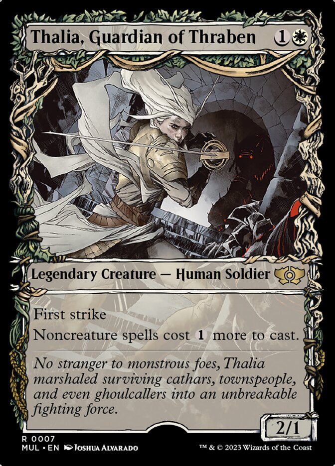 Thalia, Guardian of Thraben [Multiverse Legends] Magic: The Gathering
