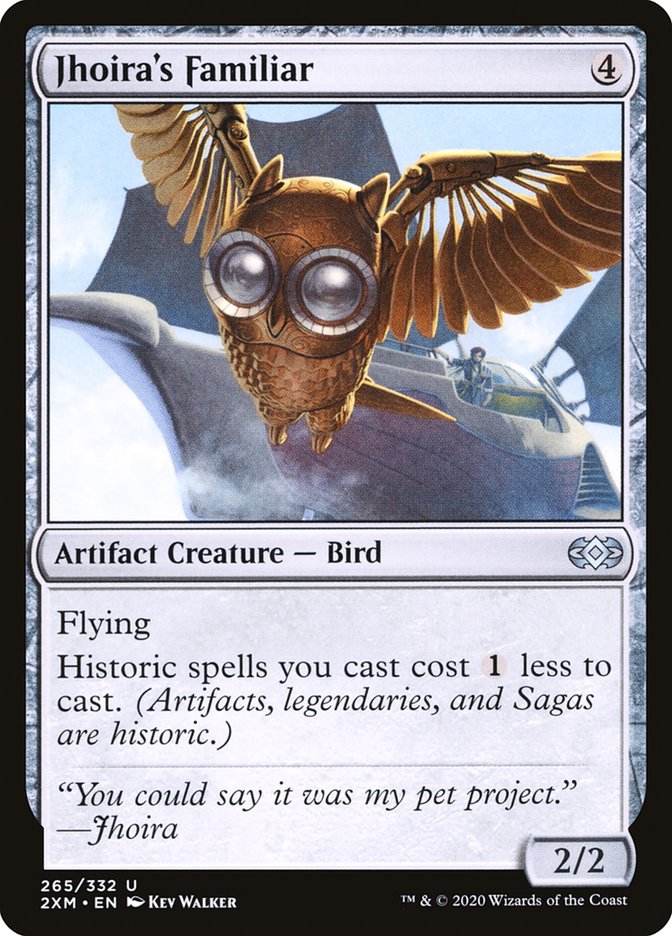 Jhoira's Familiar [Double Masters] Magic: The Gathering
