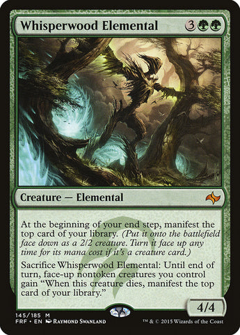 Whisperwood Elemental [Fate Reforged] Magic: The Gathering