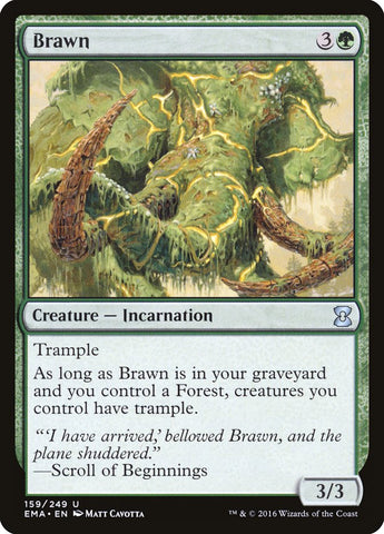 Brawn [Eternal Masters] Magic: The Gathering