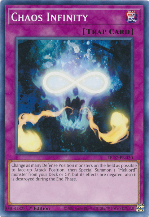 Chaos Infinity [LED7-EN030] Common Yu-Gi-Oh!