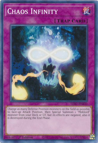 Chaos Infinity [LED7-EN030] Common Yu-Gi-Oh!