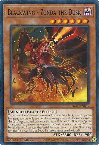 Blackwing - Zonda the Dusk [DABL-EN005] Common Yu-Gi-Oh!
