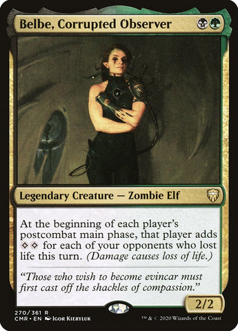 Belbe, Corrupted Observer [Commander Legends] Magic: The Gathering