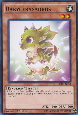 Babycerasaurus [SR04-EN013] Common Yu-Gi-Oh!