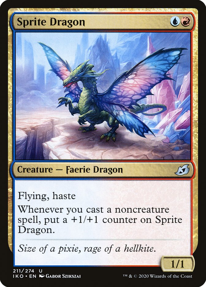 Sprite Dragon [Ikoria: Lair of Behemoths] Magic: The Gathering