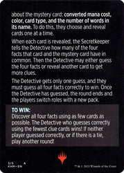 Booster Sleuth (Magic Minigame) [Kaldheim Minigame] Magic: The Gathering