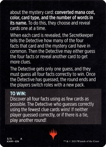 Booster Sleuth (Magic Minigame) [Kaldheim Minigame] Magic: The Gathering