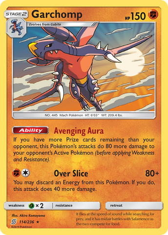 Garchomp (114/236) [Sun & Moon: Unified Minds] Pokémon