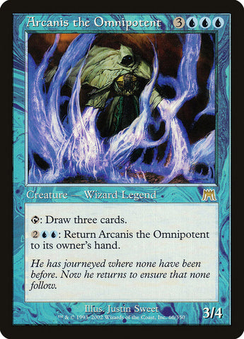 Arcanis the Omnipotent [Onslaught] Magic: The Gathering