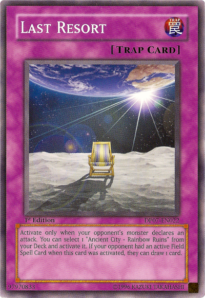 Last Resort [DP07-EN022] Common Yu-Gi-Oh!