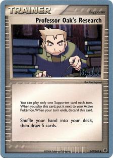 Professor Oak's Research (149/165) (Rocky Beach - Reed Weichler) [World Championships 2004] Pokémon