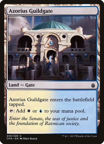Azorius Guildgate [Commander Anthology] Magic: The Gathering