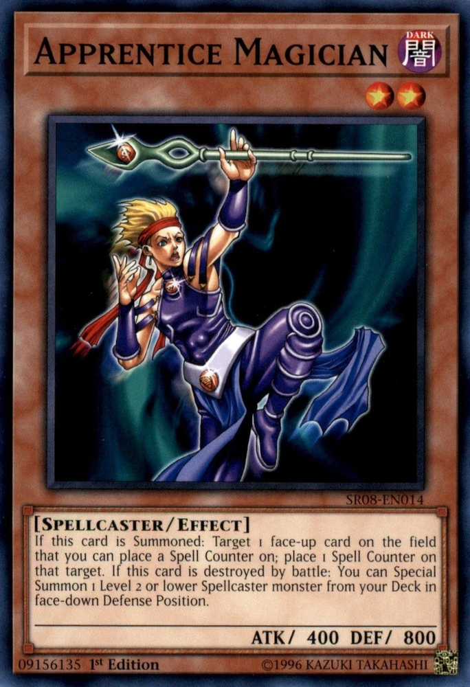 Apprentice Magician [SR08-EN014] Common Yu-Gi-Oh!