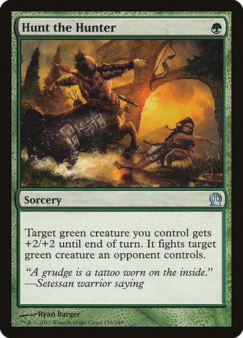 Hunt the Hunter [Theros] Magic: The Gathering