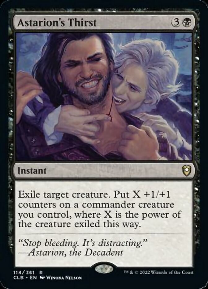 Astarion's Thirst [Commander Legends: Battle for Baldur's Gate] Magic: The Gathering