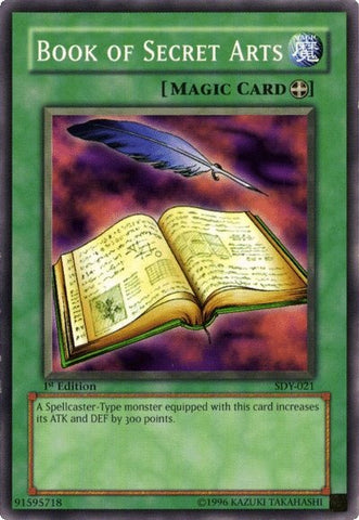 Book of Secret Arts [SDY-021] Common Yu-Gi-Oh!