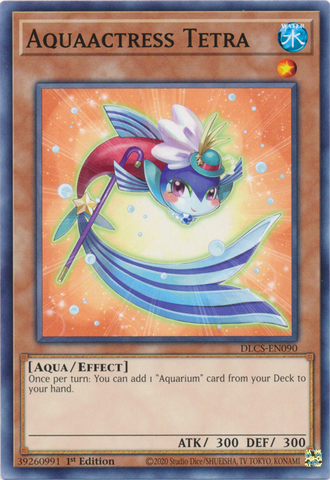 Aquaactress Tetra [DLCS-EN090] Common Yu-Gi-Oh!