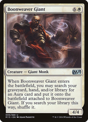 Boonweaver Giant [Magic 2015] Magic: The Gathering