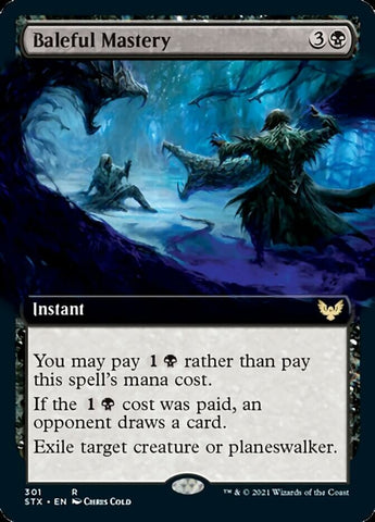 Baleful Mastery (Extended Art) [Strixhaven: School of Mages] Magic: The Gathering