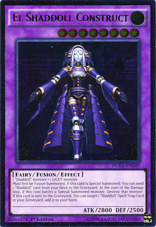 El Shaddoll Construct (UTR) [DUEA-EN049] Ultimate Rare Yu-Gi-Oh!