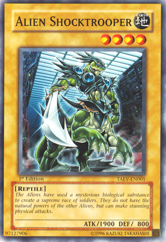 Alien Shocktrooper [TAEV-EN001] Common Yu-Gi-Oh!
