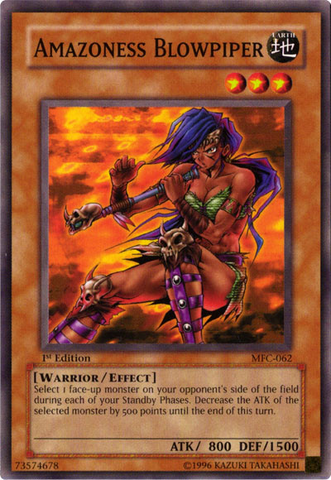 Amazoness Blowpiper [MFC-062] Common Yu-Gi-Oh!