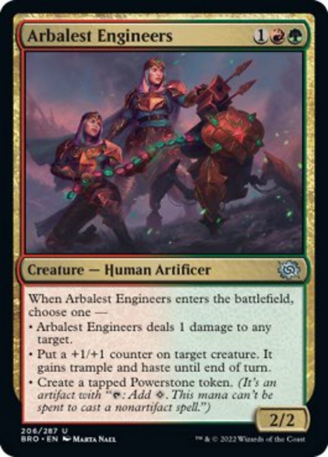 Arbalest Engineers [The Brothers' War] Magic: The Gathering