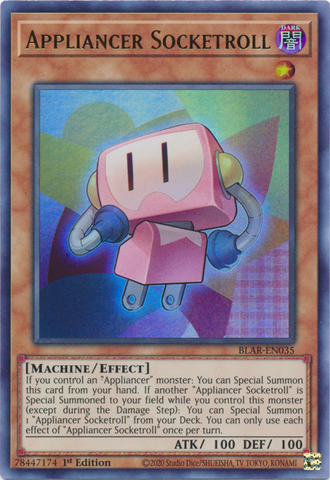 Appliancer Socketroll [BLAR-EN035] Ultra Rare Yu-Gi-Oh!