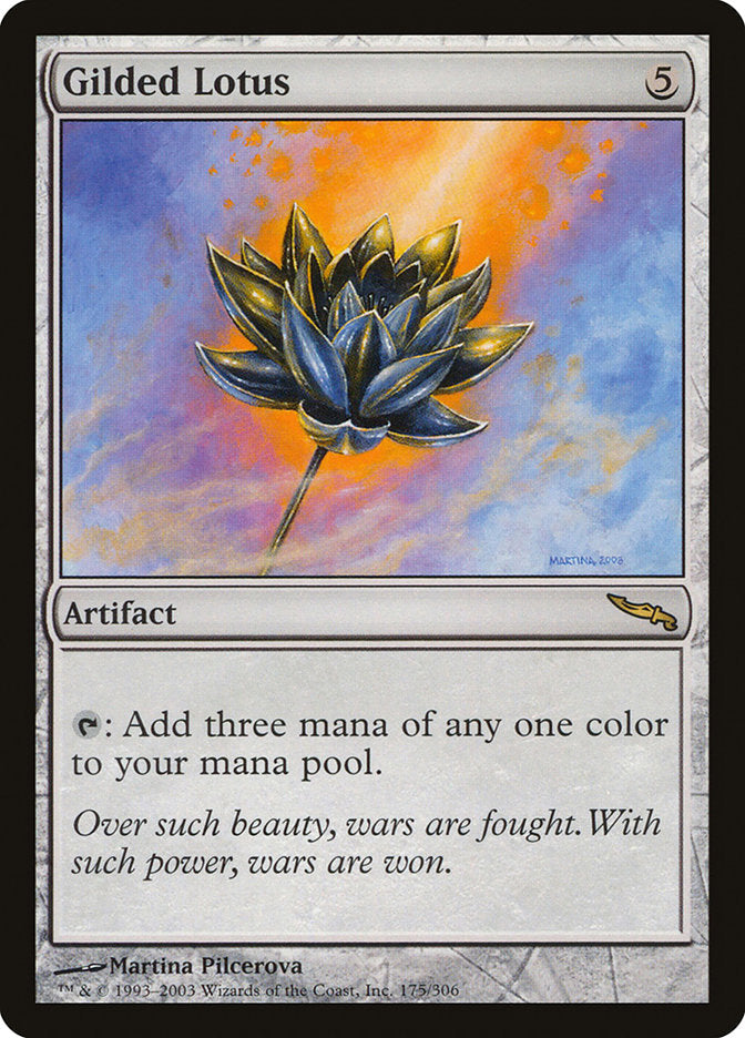 Gilded Lotus [Mirrodin] Magic: The Gathering