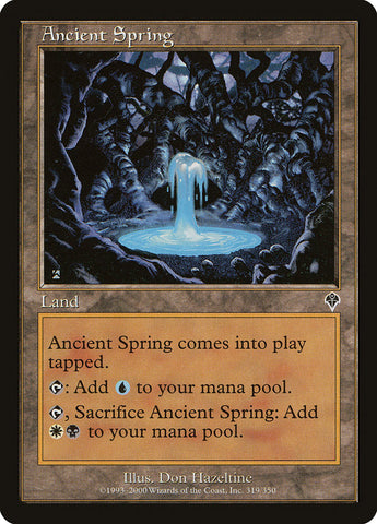 Ancient Spring [Invasion] Magic: The Gathering