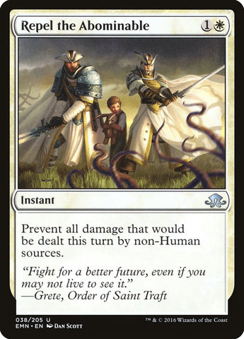 Repel the Abominable [Eldritch Moon] Magic: The Gathering