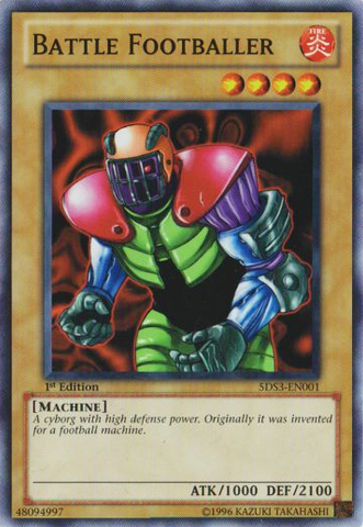 Battle Footballer [5DS3-EN001] Common Yu-Gi-Oh!
