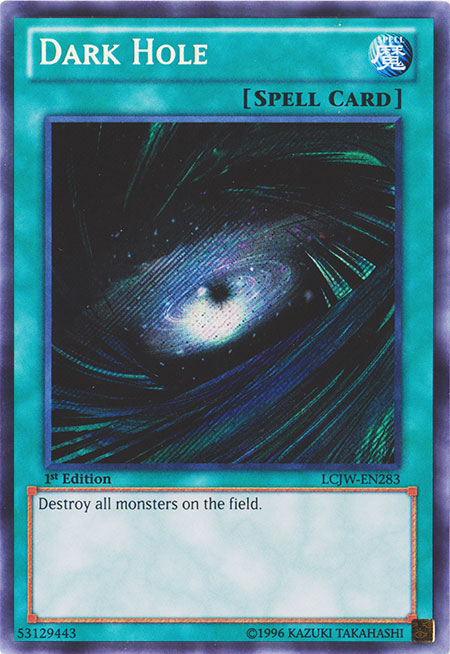 Dark Hole [LCJW-EN283] Secret Rare Yu-Gi-Oh!