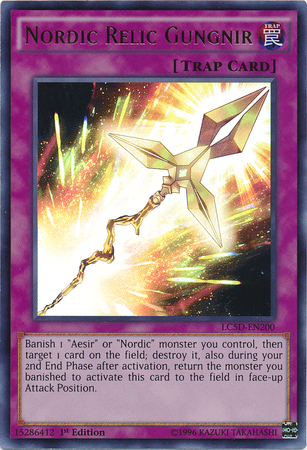 Nordic Relic Gungnir [LC5D-EN200] Ultra Rare Yu-Gi-Oh!