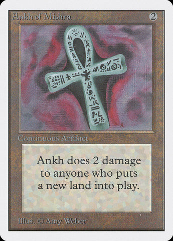 Ankh of Mishra [Unlimited Edition] Magic: The Gathering