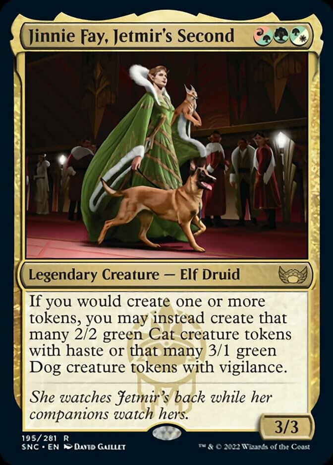 Jinnie Fay, Jetmir's Second [Streets of New Capenna] Magic: The Gathering