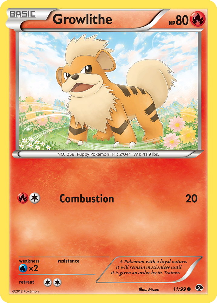 Growlithe (11/99) [Black & White: Next Destinies] Pokémon