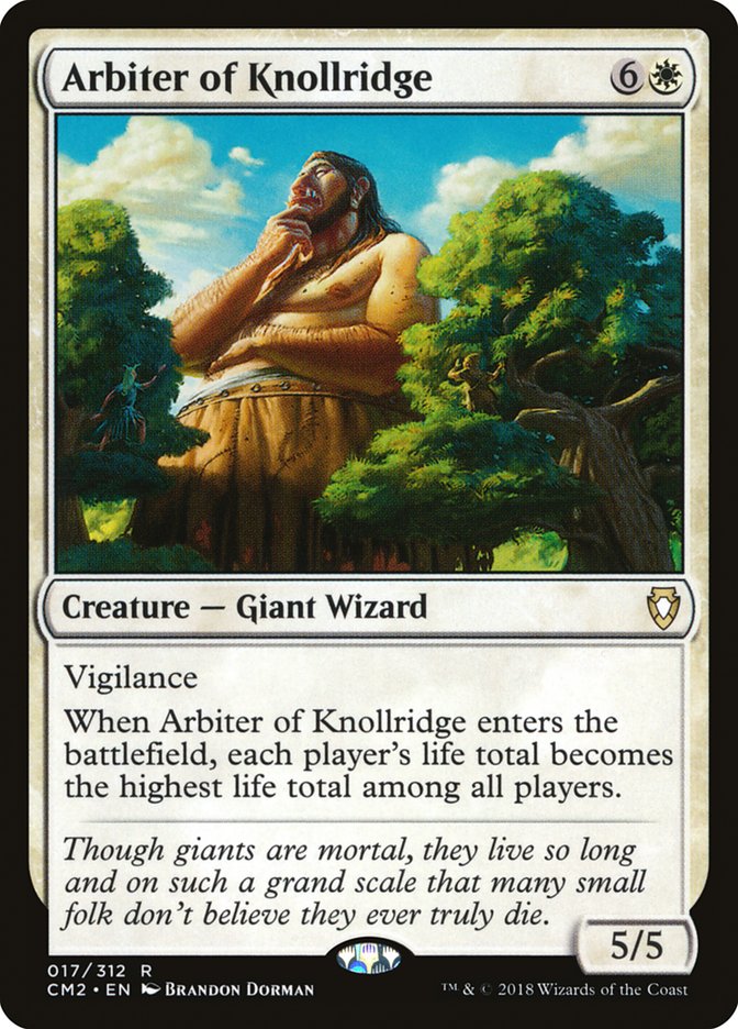 Arbiter of Knollridge [Commander Anthology Volume II] Magic: The Gathering