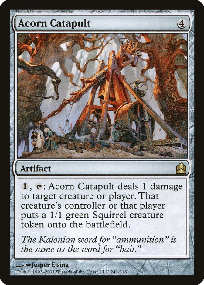 Acorn Catapult [Commander 2011] Magic: The Gathering