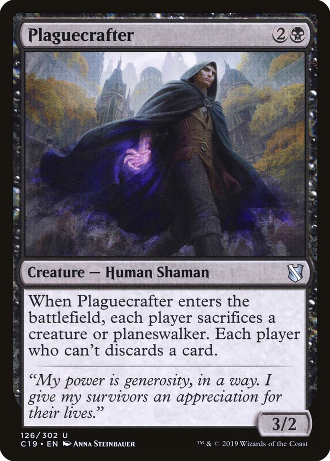 Plaguecrafter [Commander 2019] Magic: The Gathering