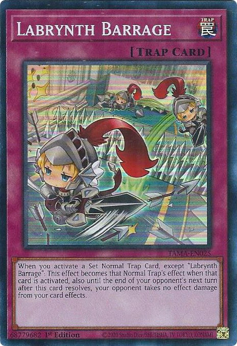Labrynth Barrage [TAMA-EN025] Super Rare Yu-Gi-Oh!