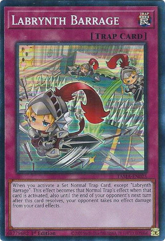 Labrynth Barrage [TAMA-EN025] Super Rare Yu-Gi-Oh!