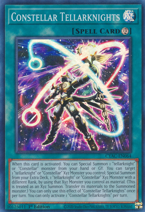 Constellar Tellarknights [CYAC-EN064] Super Rare Yu-Gi-Oh!
