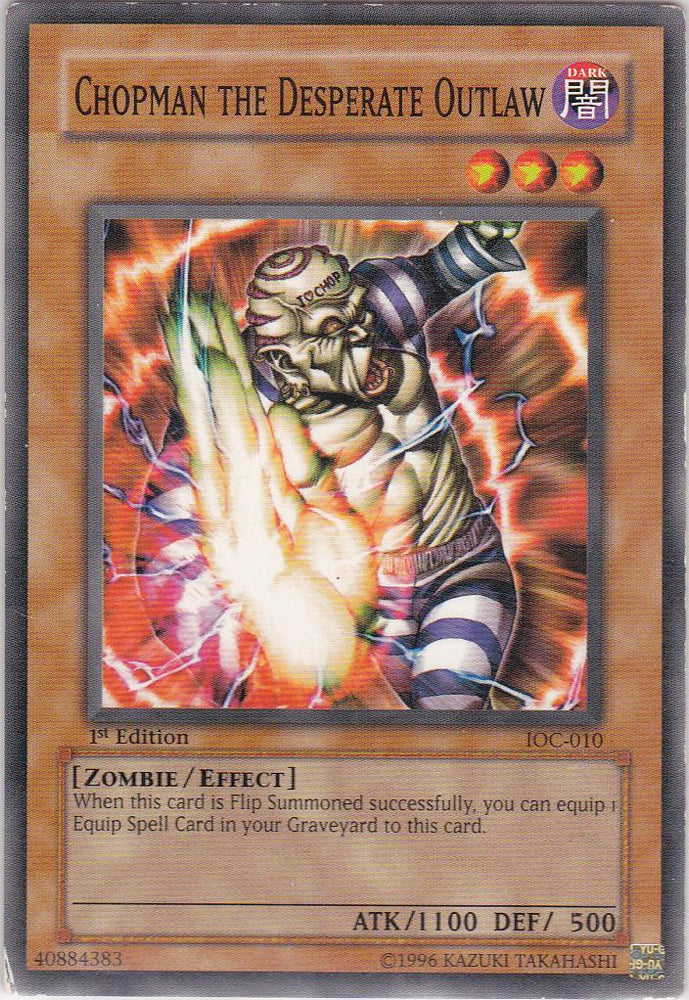 Chopman the Desperate Outlaw [IOC-010] Common Yu-Gi-Oh!