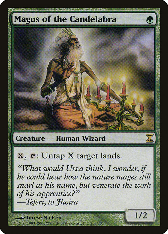Magus of the Candelabra [Time Spiral] Magic: The Gathering