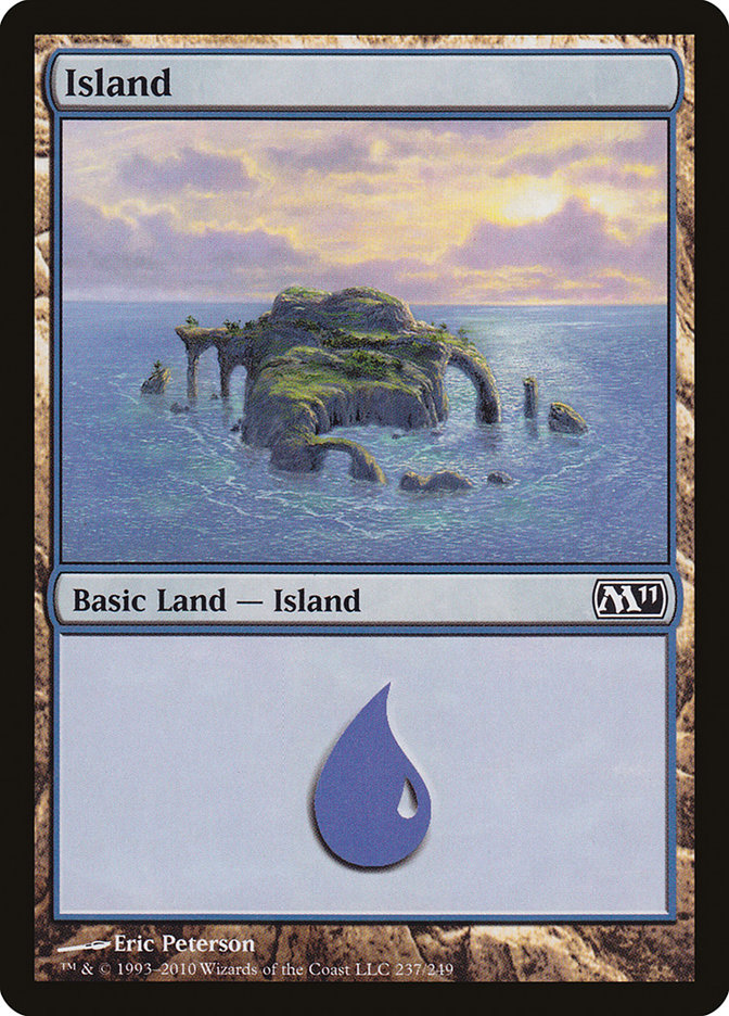 Island (237) [Magic 2011] Magic: The Gathering