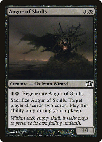 Augur of Skulls [Future Sight] Magic: The Gathering