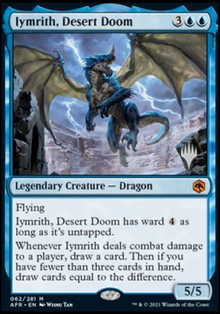 Iymrith, Desert Doom (Promo Pack) [Dungeons & Dragons: Adventures in the Forgotten Realms Promos] Magic: The Gathering